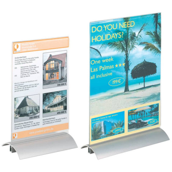 Espositore portastampati da tavolo DURABLE PRESENTER A4 trasparente 858919