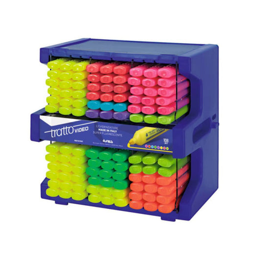 Espositore Tratto Video modulare 108 pezzi assortiti F893900