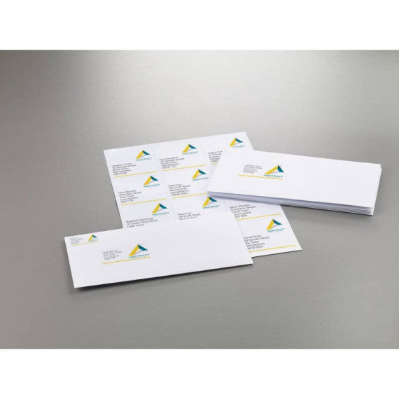 Etichette bianche per indirizzi AVERY Ultragrip? 63,5x72 mm - 12 et/foglio - stampanti laser cf. 100 fogli L7164-100