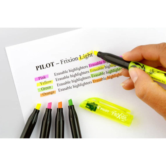 Evidenziatore a penna cancellabile Pilot Frixion Light - tratto 3,3 mm - arancio -009133