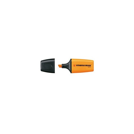 Evidenziatore Boss Mini - punta a scalpello- tratto 2 - 5 mm - arancio 54 - Stabilo