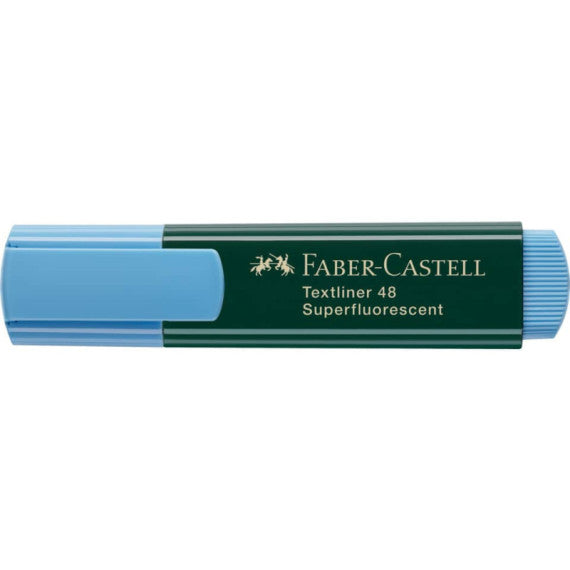 Evidenziatore Faber-Castell Textliner 48 Refill tratto 1-2-5 mm blu 154851