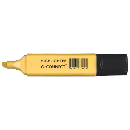 Evidenziatore Pastel Q-Connect 1,5-2 mm giallo KF17957