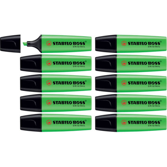 Evidenziatore Stabilo Boss Original 2-5 mm verde 70/33