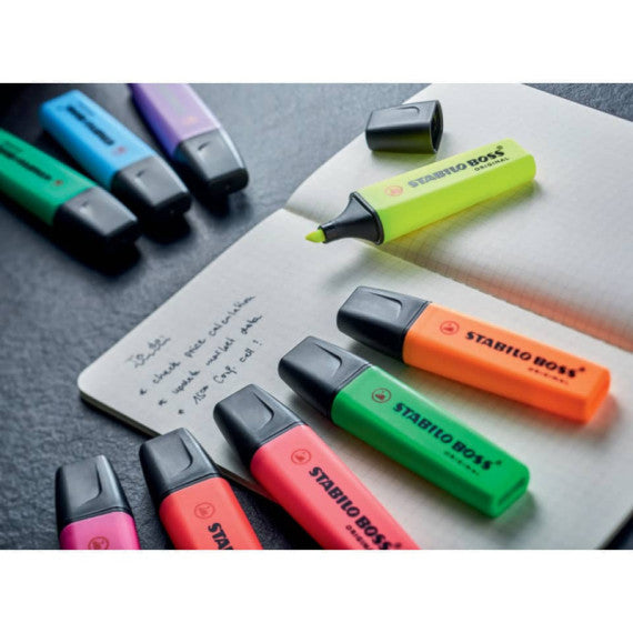 Evidenziatore Stabilo Boss Original 2-5 mm verde 70/33