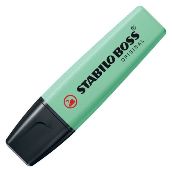 Evidenziatore Stabilo Boss Original Pastel 2-5 mm verde menta 70/116