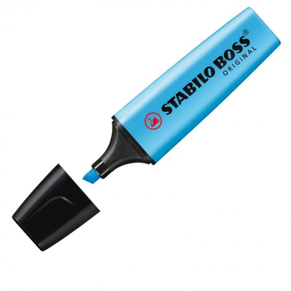 Evidenziatore Stabilo Boss Original - punta a scalpello - tratto 2 - 5 mm - arancio 54 - Stabilo