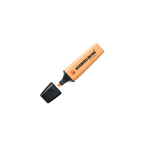 Evidenziatore Stabilo Boss Pastel - tratto 2 - 5 mm - arancione papaya 125 - Stabilo