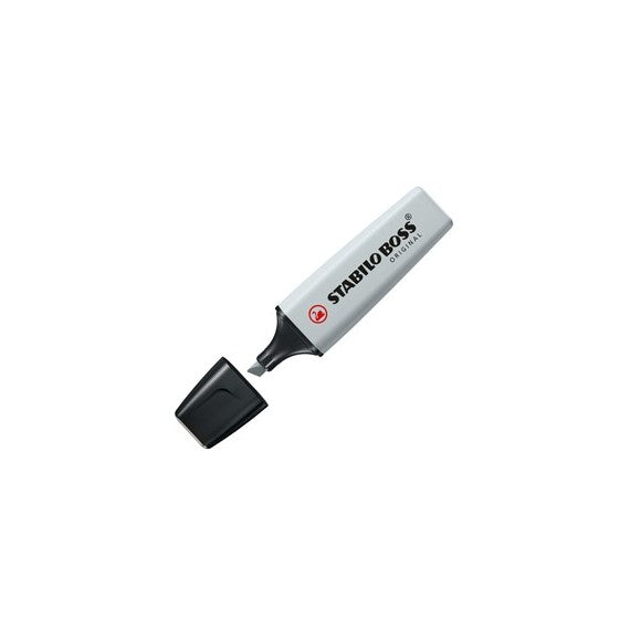 Evidenziatore Stabilo Boss Pastel - tratto 2 - 5 mm - grigio polvere 194 - Stabilo