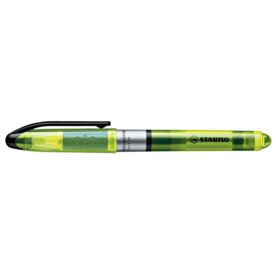 Evidenziatore Stabilo Navigator 1-4 mm giallo 545/24