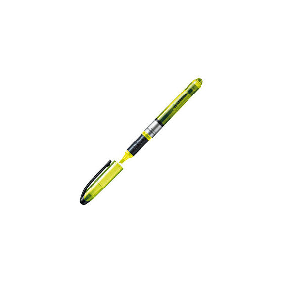 Evidenziatore Stabilo Navigator - punta scalpello - tratto da 1,0-4,0mm - giallo - Stabilo