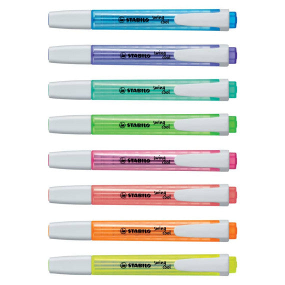 Evidenziatore Stabilo Swing® Cool Fluo 1-4 mm - giallo - 275/24