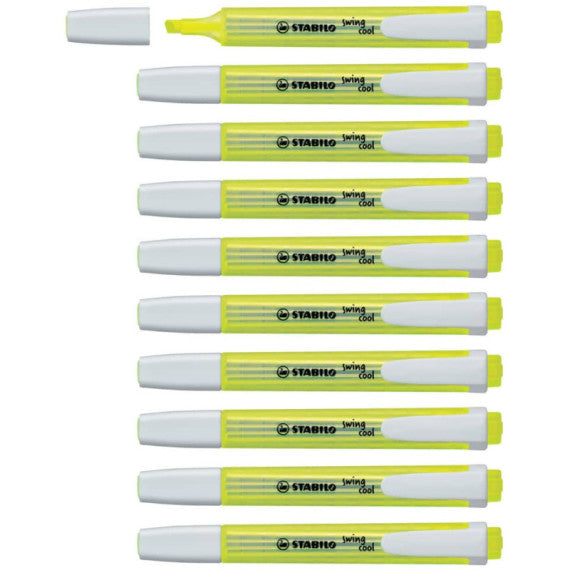Evidenziatore Stabilo Swing® Cool Fluo 1-4 mm - giallo - 275/24