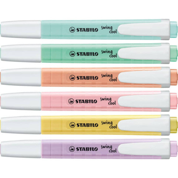 Evidenziatore Stabilo Swing® Cool Pastel 1-4 mm - carta da zucchero 275/113-8