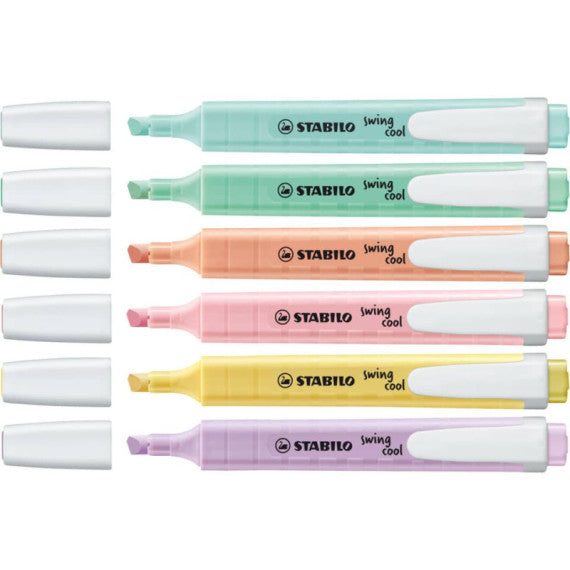 Evidenziatore Stabilo Swing® Cool Pastel 1-4 mm - carta da zucchero 275/113-8
