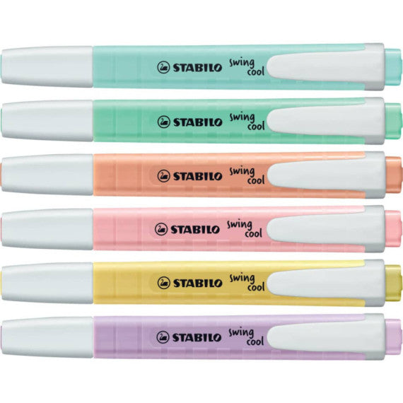 Evidenziatore Stabilo Swing® Cool Pastel 1-4 mm - carta da zucchero 275/113-8