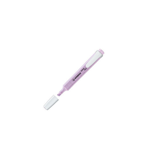 Evidenziatore Swing Cool pastel - punta a scalpello - tratto 1 - 4 mm - glicine 155 - Stabilo