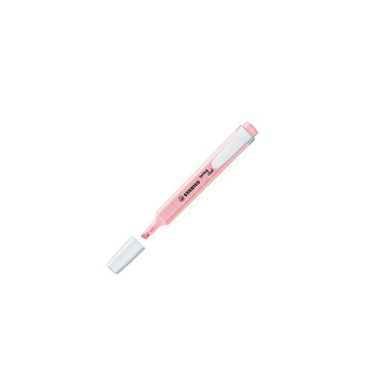 Evidenziatore Swing Cool pastel - punta a scalpello - tratto 1 - 4 mm - rosa antico 129 - Stabilo