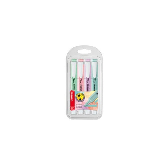 Evidenziatore Swing Cool Pastel - punta a scalpello - tratto 1 - 4 mm - lime 133 - Stabilo