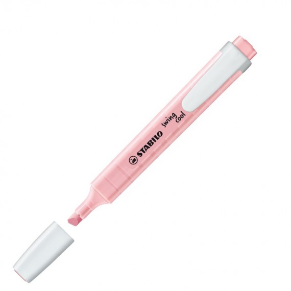 Evidenziatore Swing Cool Pastel - punta a scalpello - tratto 1 - 4 mm - lime 133 - Stabilo
