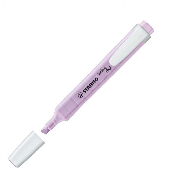 Evidenziatore Swing Cool Pastel - punta a scalpello - tratto 1 - 4 mm - lime 133 - Stabilo