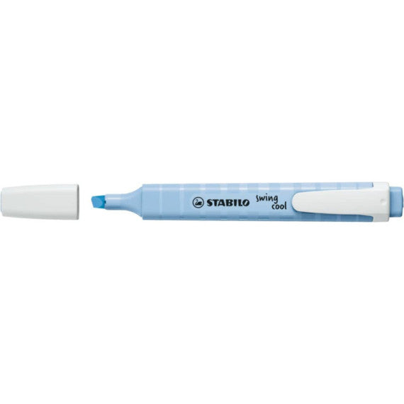 Evidenziatore Swing Cool Pastel Stabilo azzurro ghiaccio - 275/111-8