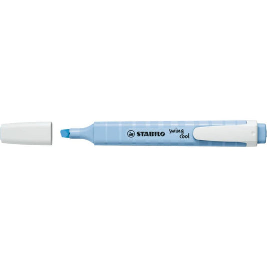 Evidenziatore Swing Cool Pastel Stabilo azzurro ghiaccio - 275/111-8