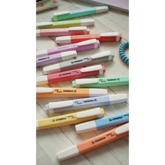 Evidenziatore Swing Cool Pastel Stabilo azzurro ghiaccio - 275/111-8