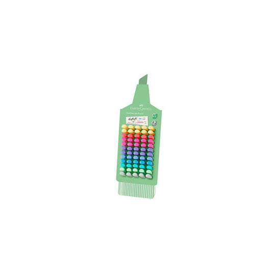 Evidenziatore Textliner 46 - colori assortiti - Faber Castell - Expo 60 pezzi
