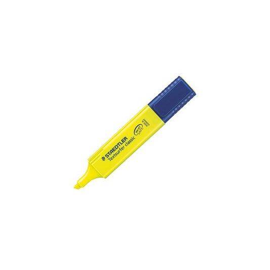 Evidenziatore Textsurfer Classic - punta a scalpello - tratto 1,0-5,0mm - giallo  - Staedtler