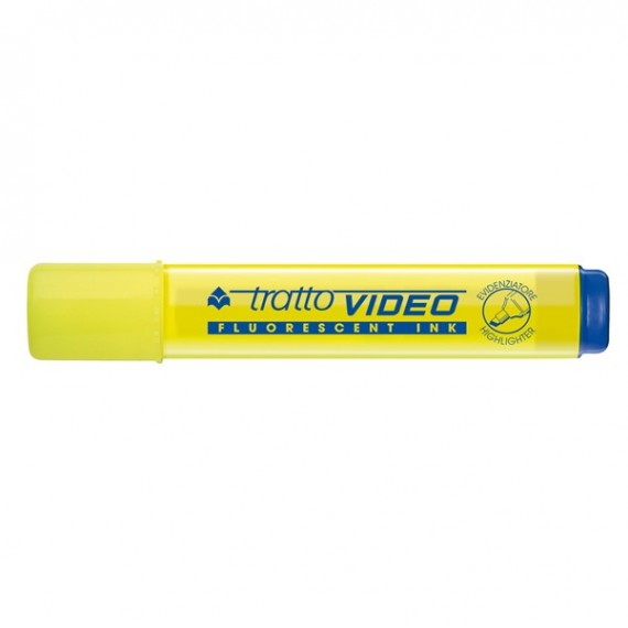 Evidenziatore Tratto Video  - punta a scalpello - tratto da 1,0mm-5,0mm - lilla - Tratto