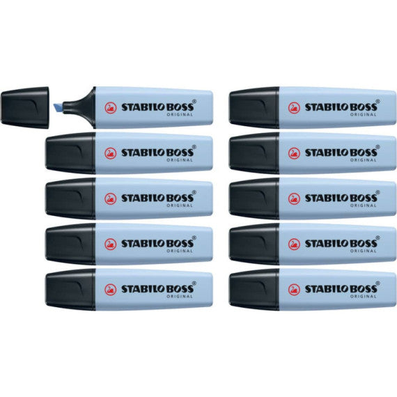 Evidenziatori Stabilo Boss Original Pastel azzurrro ghiaccio 70/111