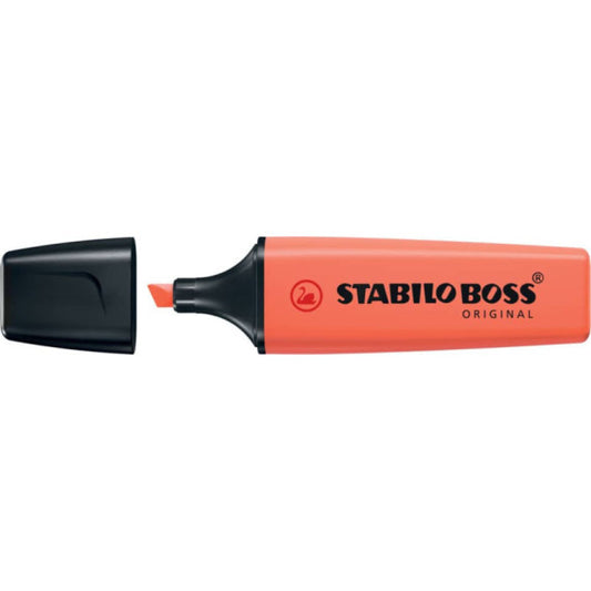Evidenziatori Stabilo Boss Original Pastel rosa corallo - 70/140