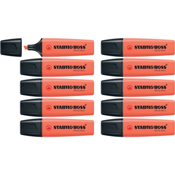 Evidenziatori Stabilo Boss Original Pastel rosa corallo - 70/140