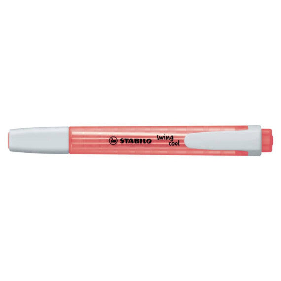 Evidenziatori Swing Cool Fluo Stabilo rosso - 275/40