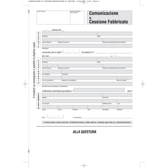 Fascicolo contratto di locazione libero - 29,7 x 21cm - Edipro