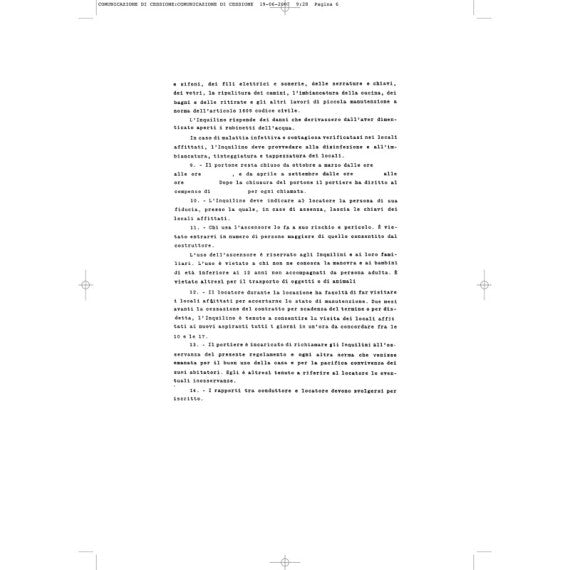 Fascicolo contratto di locazione libero - 29,7 x 21cm - Edipro