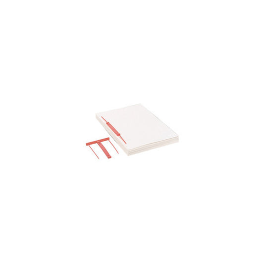 Fastener Capiclass 1 - passo 80 mm - rosso - Favorit - conf. 50 pezzi