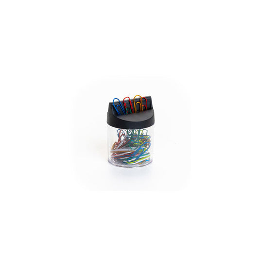 Fermagli metallizzati Leone Color - n. 4 - 3,2 cm - colori assortiti - Leone - conf. 60 pezzi