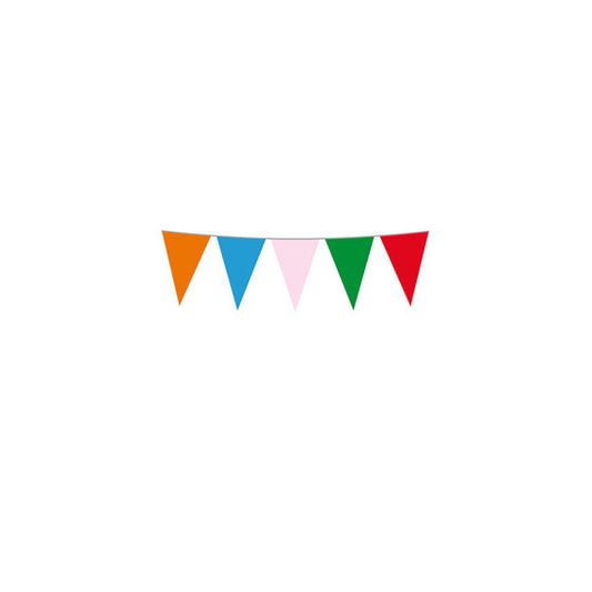 Festone bandiere - multicolor - 10mt - Big Party