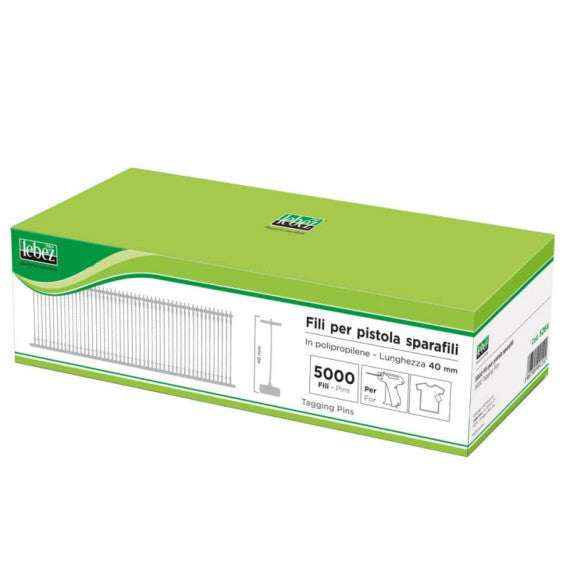Fili per pistola sparafili Lebez formato 65 mm - conf. 5000 pezzi - 5268