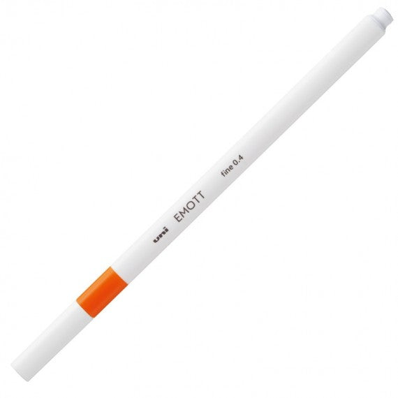 Fineliner Emott - tratto 0.4 mm - arancione - Uni Mitsubishi
