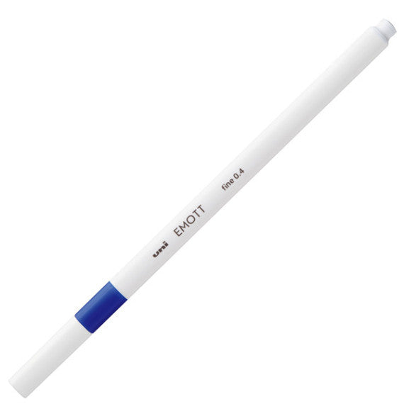 Fineliner Emott - tratto 0.4 mm - blu - Uni Mitsubishi