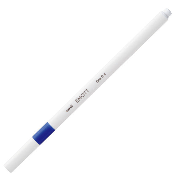 Fineliner Emott - tratto 0.4 mm - blu - Uni Mitsubishi