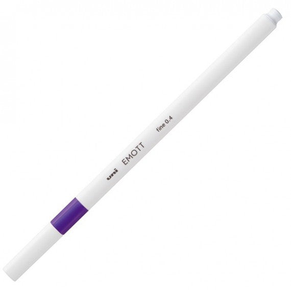 Fineliner Emott - tratto 0.4 mm - fucsia - Uni Mitsubishi