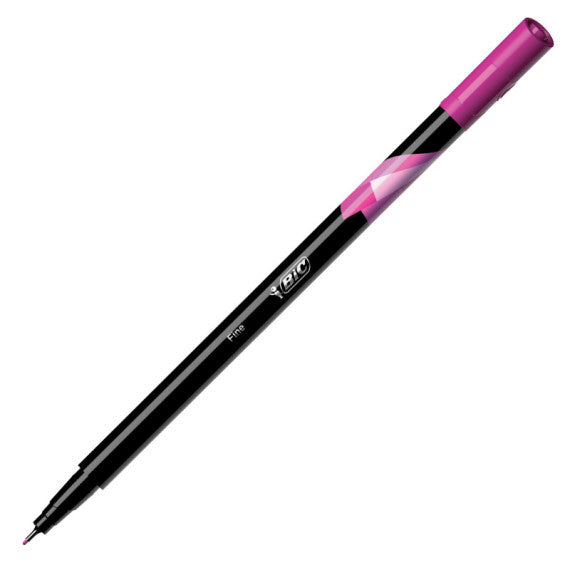 Fineliner Intensity - punta 0,8 mm - tratto 0,4 mm - colori assortiti Rainbow - Bic - astuccio 6 pezzi