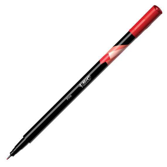 Fineliner Intensity - punta 0,8 mm - tratto 0,4 mm - colori assortiti Rainbow - Bic - astuccio 6 pezzi
