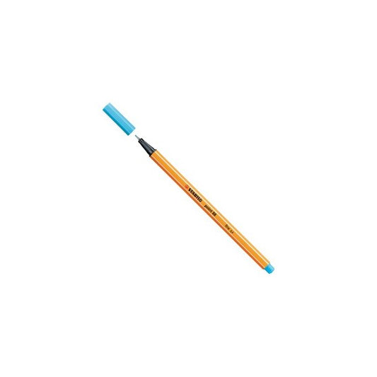 Fineliner Point 88 - tratto 0,4 mm - azzurro 57 - Stabilo