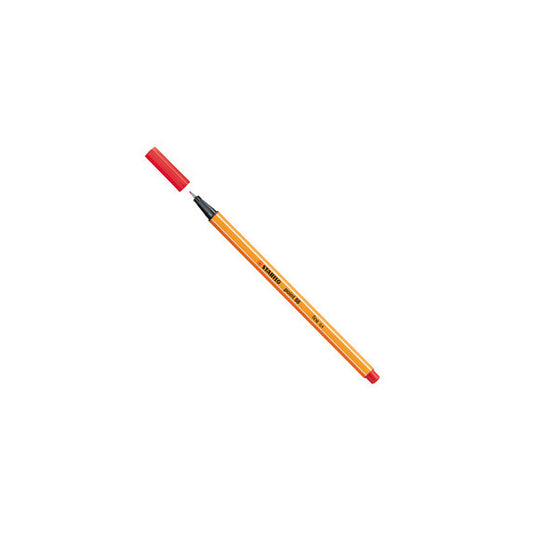 Fineliner Point 88 - tratto 0,4 mm - rosso 40 - Stabilo