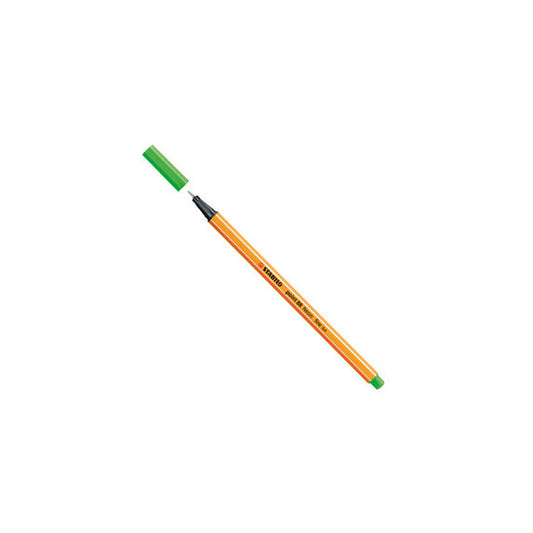 Fineliner Point 88 - tratto 0,4 mm - verde fluo 033 - Stabilo